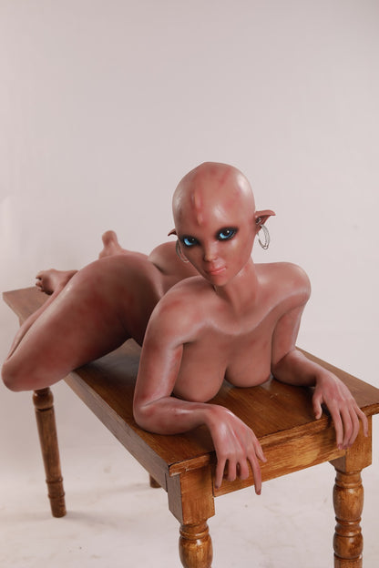 153cm Sex Doll Full Silicone Elf Alien Girlfriend #64